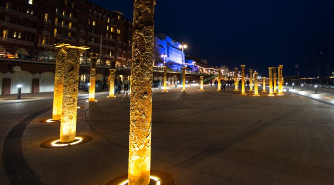 The BA i360 Public Realm plaza